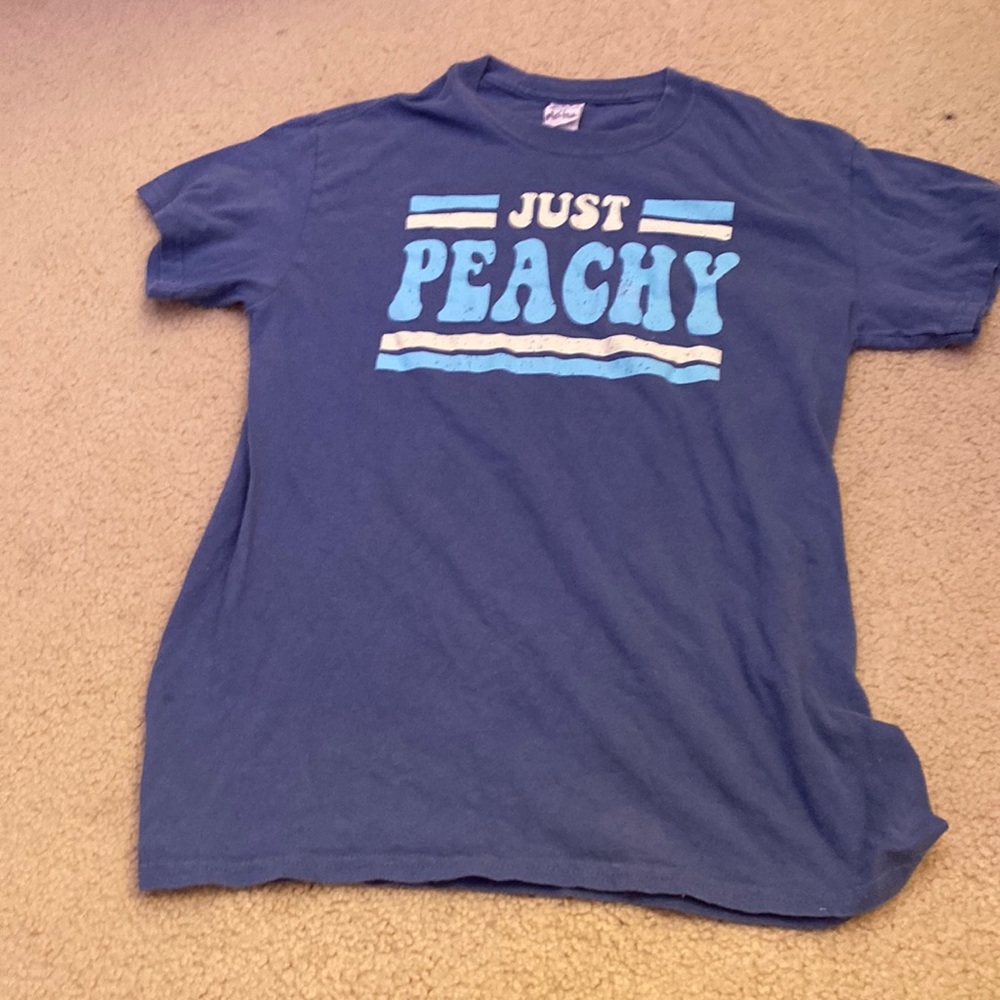 Just peachy tee
